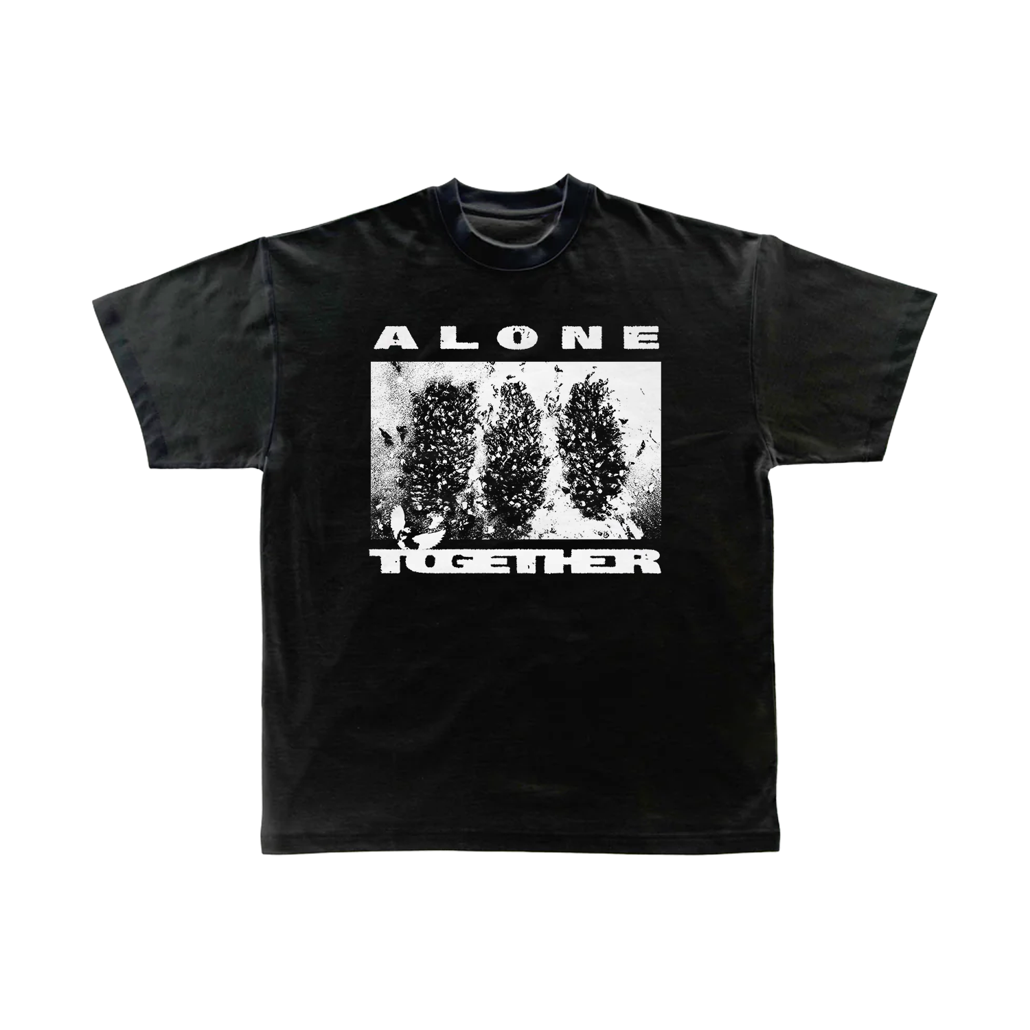 Alone Together Black T-Shirt – Show Me the Body