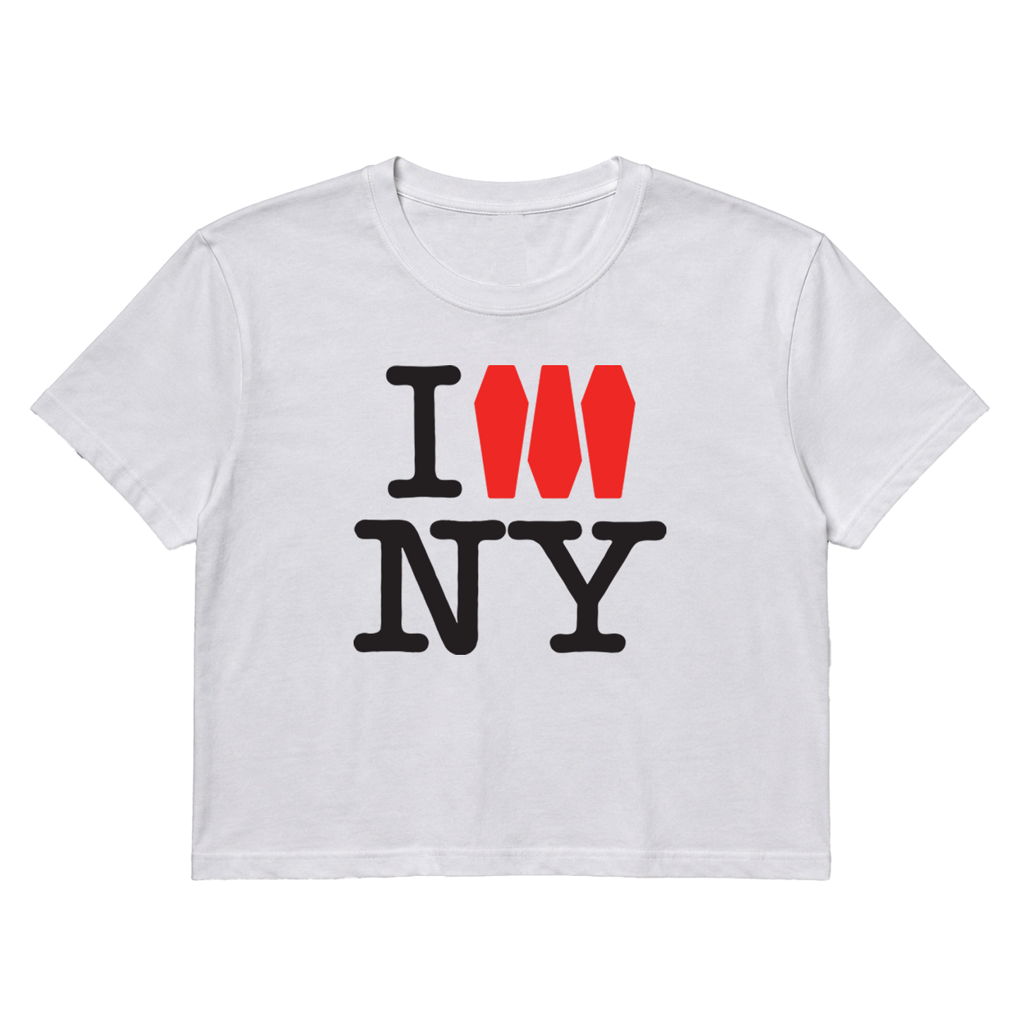 I <3 NY Coffin Crop Tee
