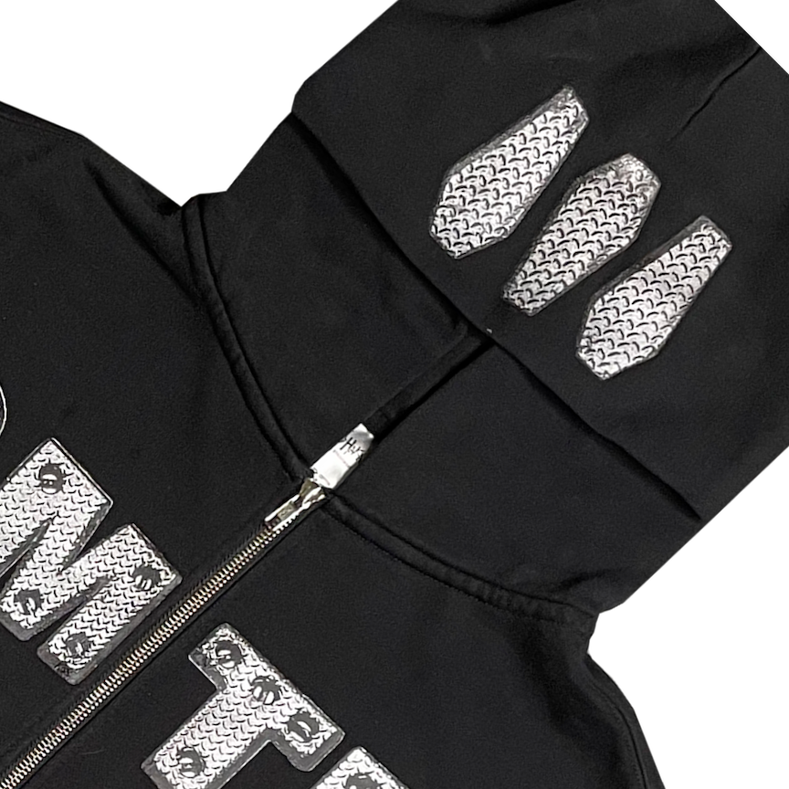 DIAMOND PLATE ZIP UP