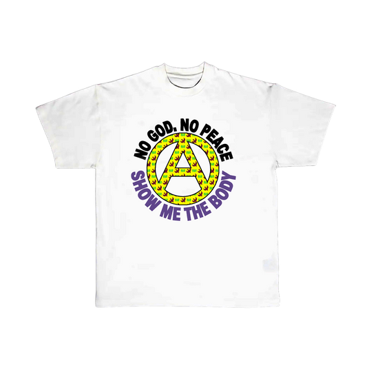 No God, No Peace tee
