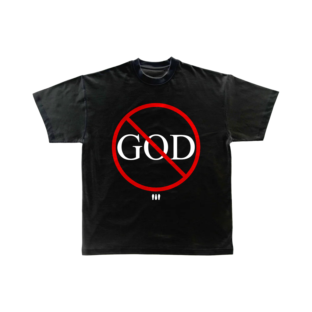No God Tee (Black or White)